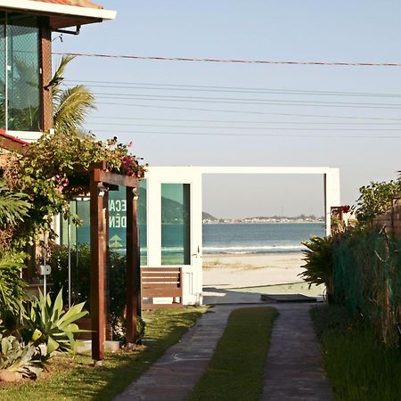 Pousada Recanto Edenico - A Beira Mar Da Praia Ponta Do Papagaio, Palhoca Sc Экстерьер фото