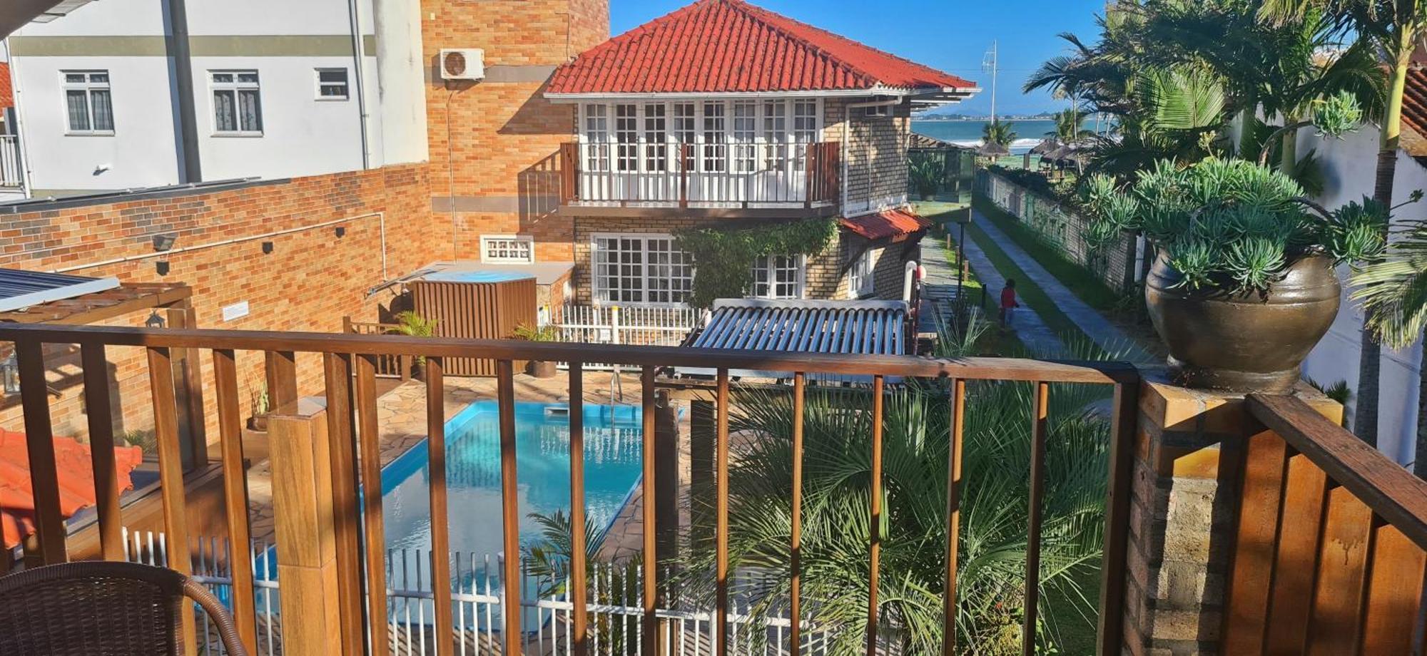 Pousada Recanto Edenico - A Beira Mar Da Praia Ponta Do Papagaio, Palhoca Sc Экстерьер фото