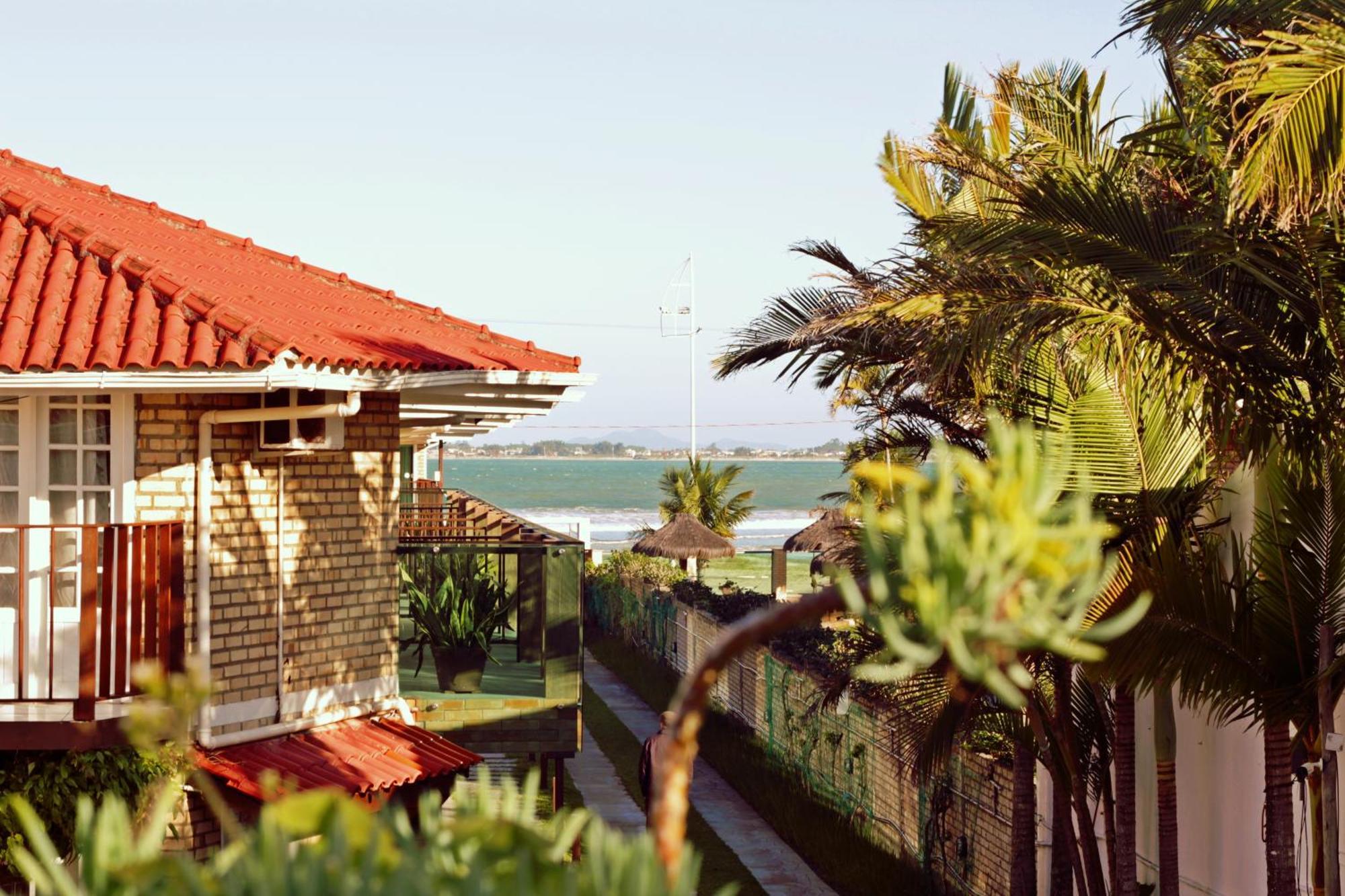 Pousada Recanto Edenico - A Beira Mar Da Praia Ponta Do Papagaio, Palhoca Sc Экстерьер фото