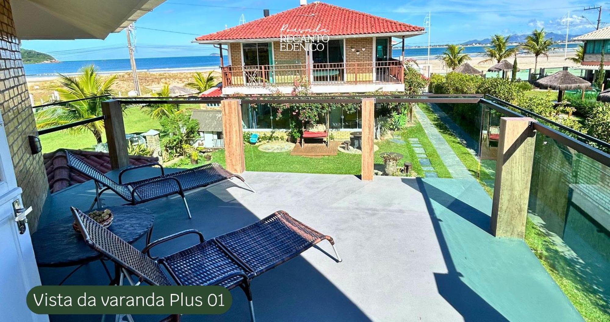Pousada Recanto Edenico - A Beira Mar Da Praia Ponta Do Papagaio, Palhoca Sc Экстерьер фото