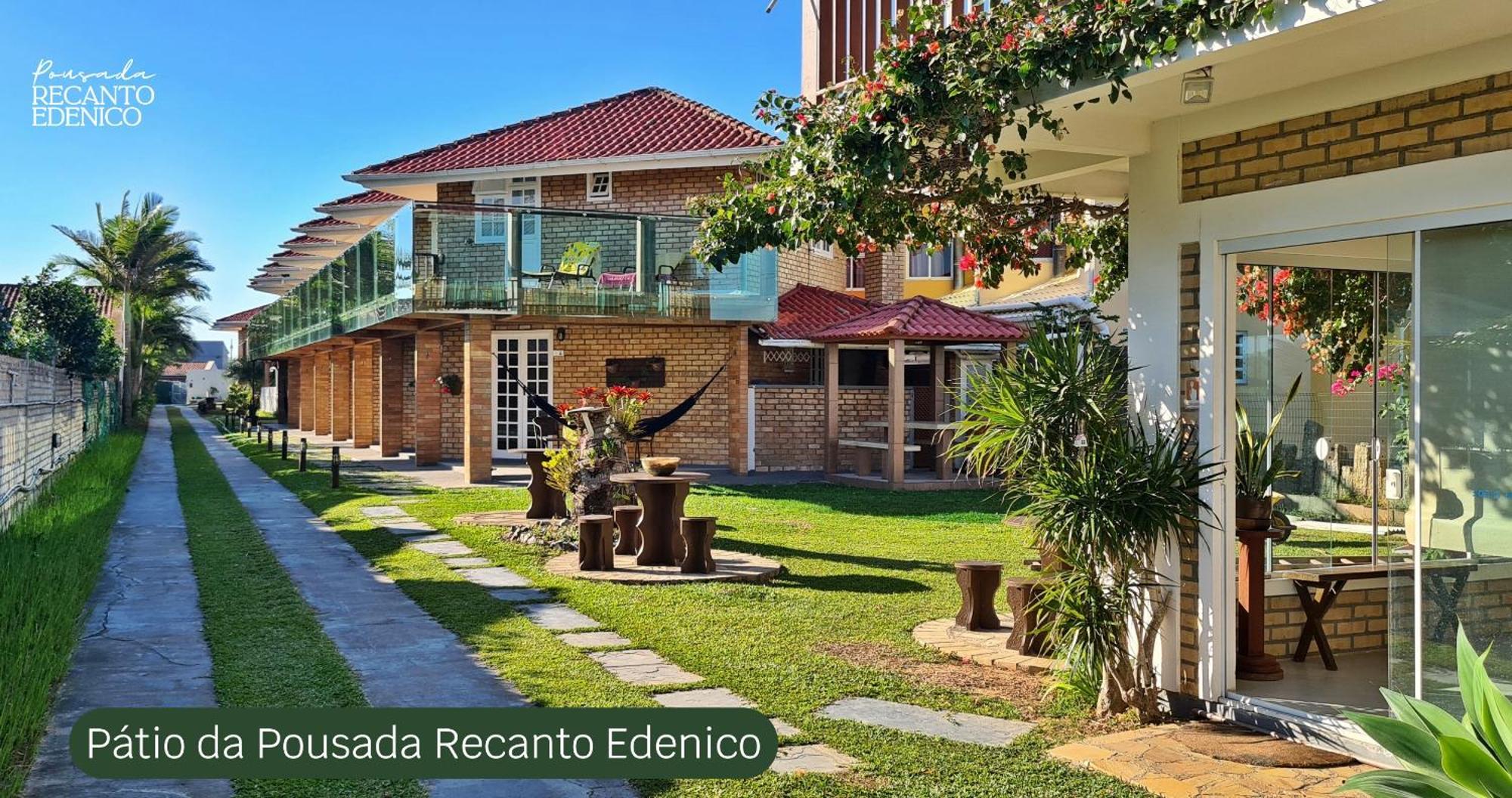 Pousada Recanto Edenico - A Beira Mar Da Praia Ponta Do Papagaio, Palhoca Sc Экстерьер фото