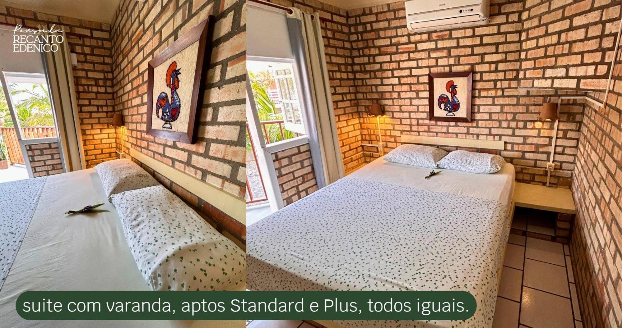 Pousada Recanto Edenico - A Beira Mar Da Praia Ponta Do Papagaio, Palhoca Sc Экстерьер фото